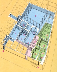 Forum Baths of Pompeii - Pompeii: Italy